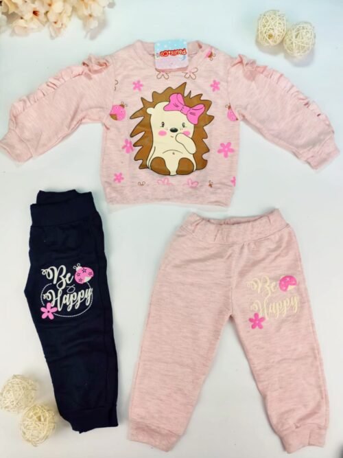 Conjunto niña bebe - sudadera puercoespin
