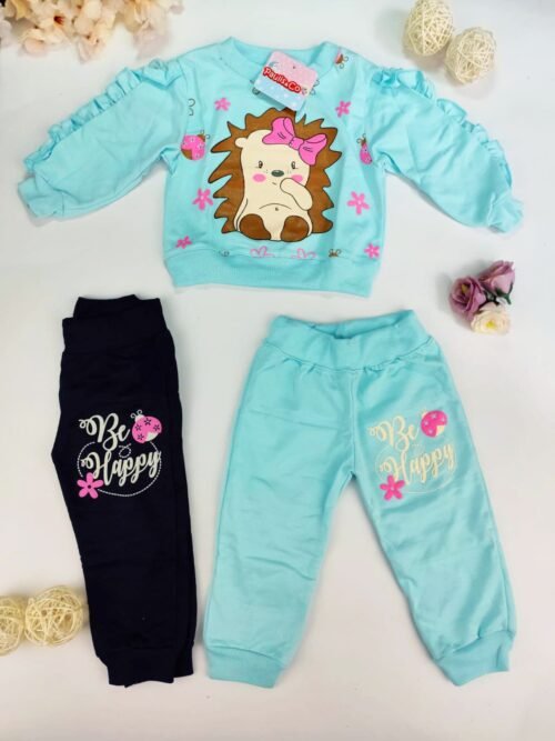 Conjunto niña bebe - sudadera puercoespin