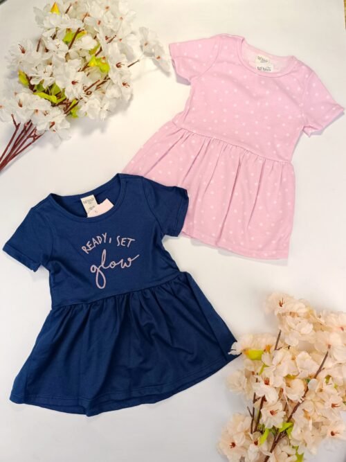 vestido por 2 unds niña bebe - DH 21902
