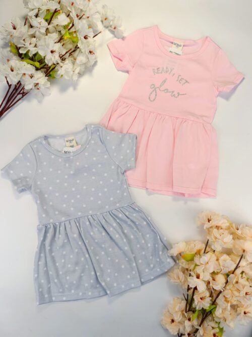 vestido por 2 unds niña bebe - DH 21902
