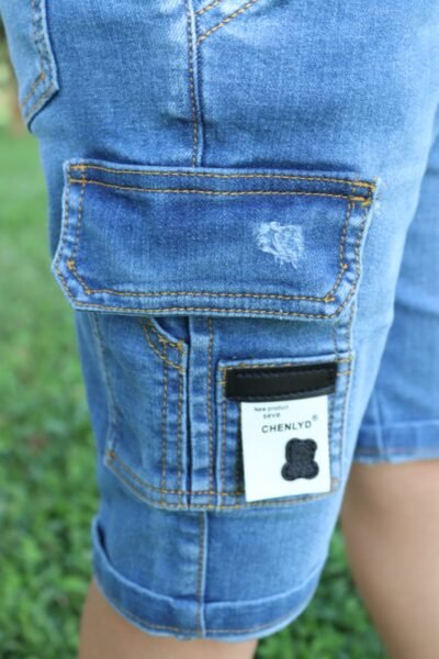 conjunto bermuda en Jean niño - 4325 JE - Imagen 3