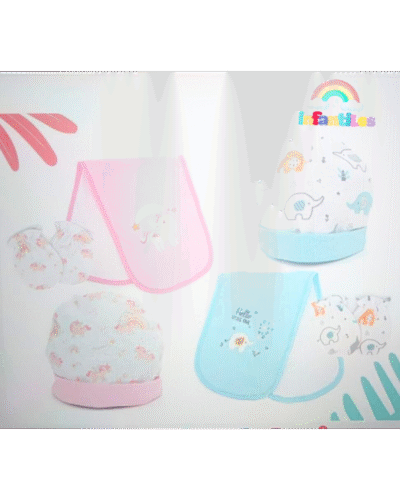 Accesorios - Set gorro, babita, manoplas 77081 WIP I