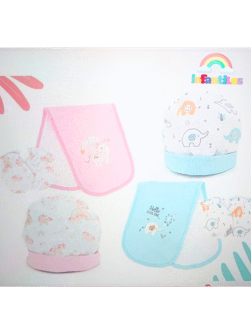 Accesorios - Set gorro, babita, manoplas 77081 WIP I