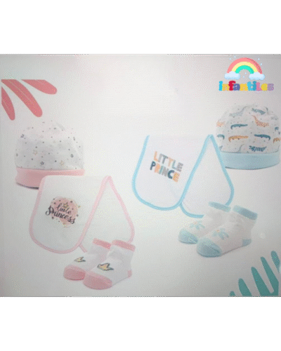 Accesorios - Set gorro, babita, medias 77083 WIÑ I