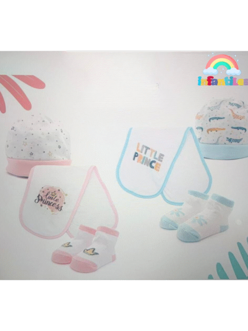 Accesorios - Set gorro, babita, medias 77083 WIÑ I