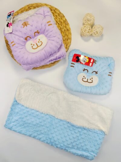 Accesorios - Cobija burbuja y almohada CD