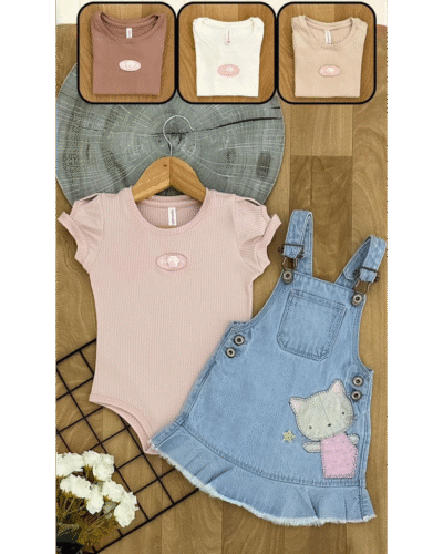 Conjunto vestido overol 1923 IC