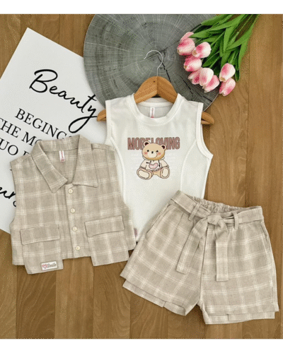 Conjunto trio niña 4255 JE