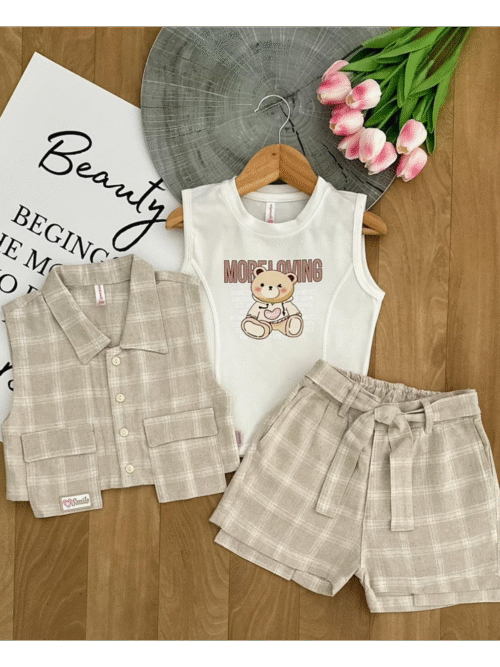 Conjunto trio niña 4255 JE