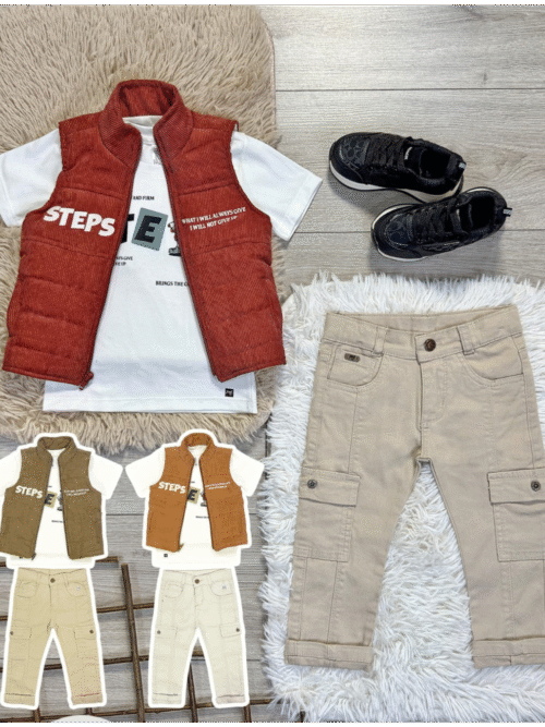 Conjunto trio niño bebé 01633 BAJF