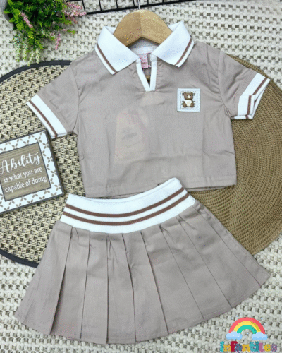 Conjunto falda niña bebé HC - Imagen 2