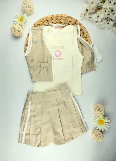 Conjunto falda short niña 4266 JB - Imagen 2