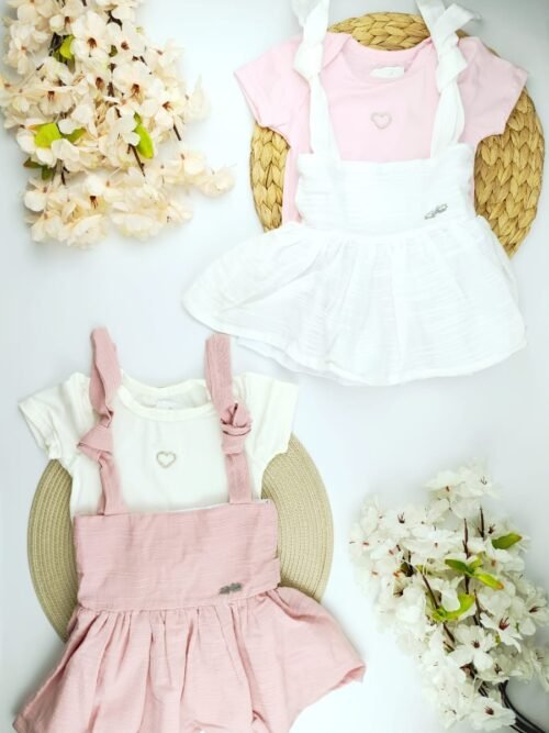 Conjunto vestido niña bebé 2956 FJ