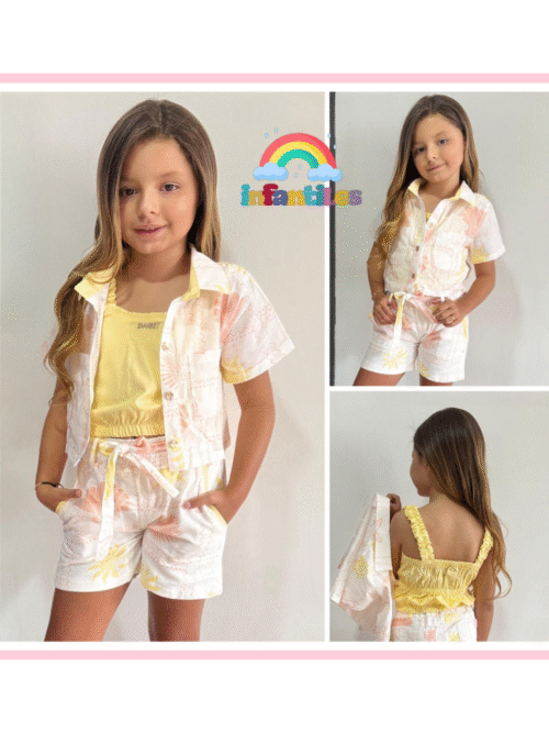 Conjunto trio short 3153 IB