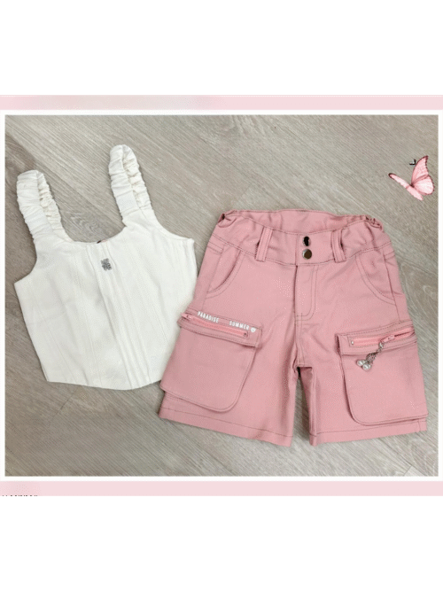 Conjunto short niña 3162 HJ