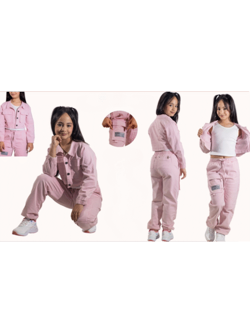 Conjunto tres piezas niña 5063