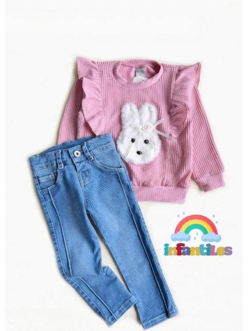 Conjunto niña bebé 413060 TICÑ