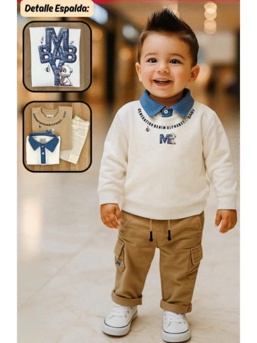 Conjunto tres piezas B536 BBE