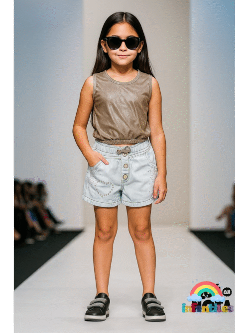 Conjunto short niña 21187 HH