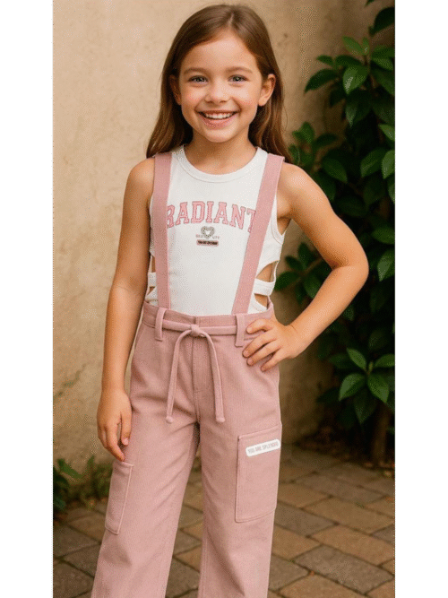 Conjunto overol niña 4284 WJEÑ