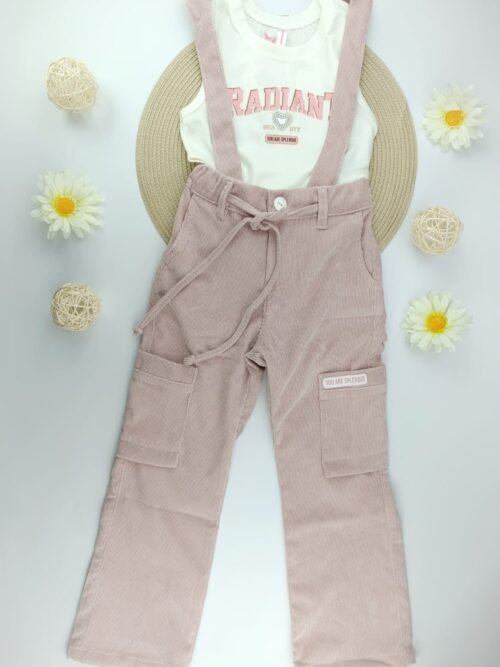 Conjunto overol niña 4284 WJEÑ