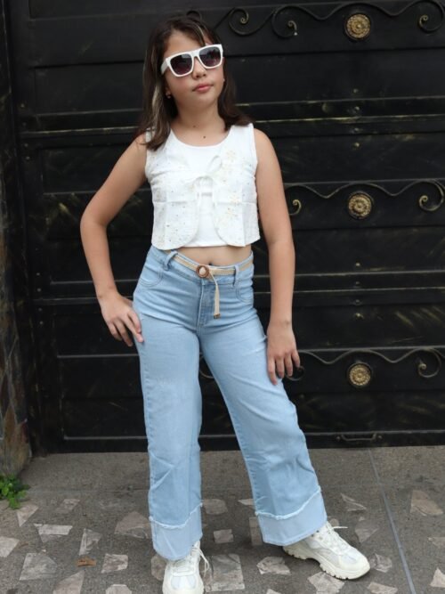 Conjunto tres piezas niña 5050 OBCFK