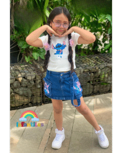 Conjunto falda niña 1767 SBAHU
