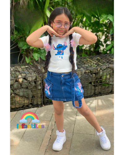 Conjunto falda niña 1767 SBAHU