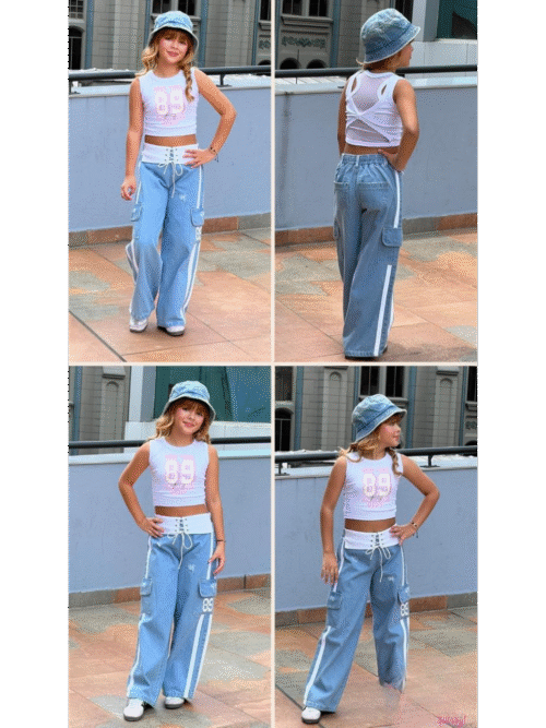 Conjunto niña 13228 BBA