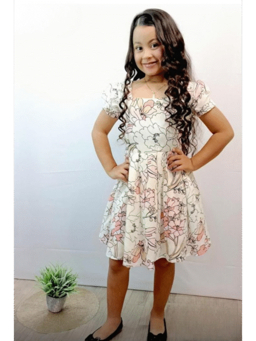 Vestido niña HF V1070