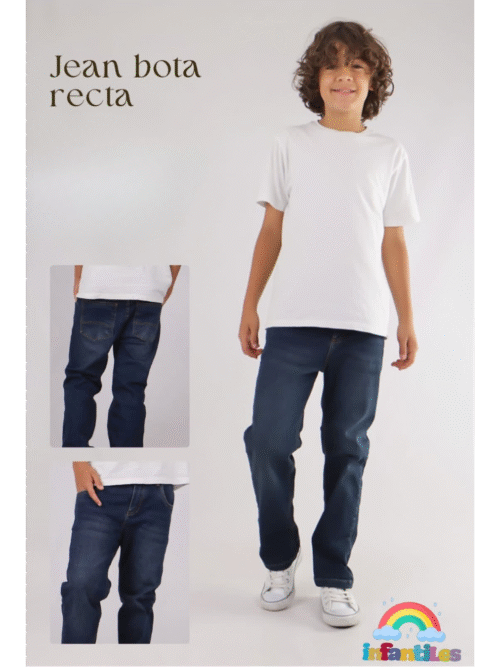 Jean bota recta niño 415004 OHFFN