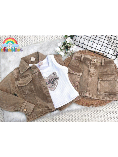 Conjunto tres piezas niña 1757 UBDFS