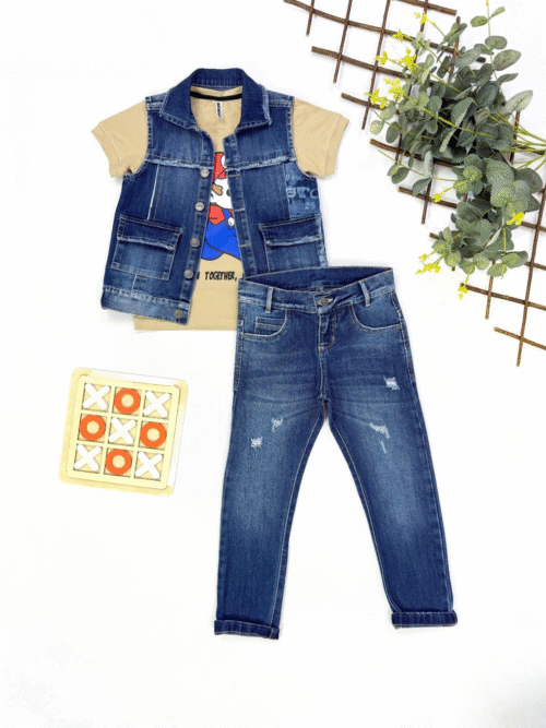 Conjunto tres piezas niño 11416