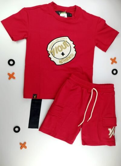 Conjunto deportivo pantaloneta niño 8123 GA