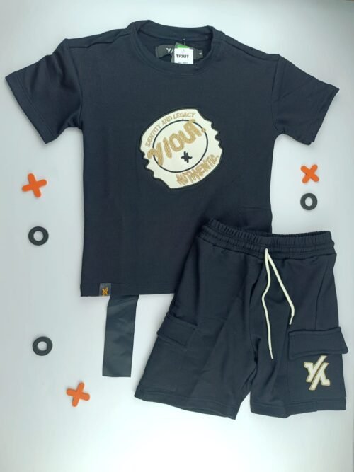 Conjunto deportivo pantaloneta niño 8123 GA