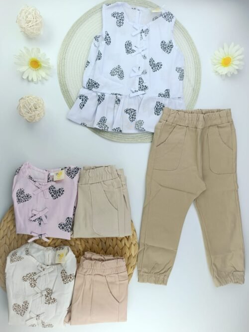 Conjunto niña bebé 22443 FE