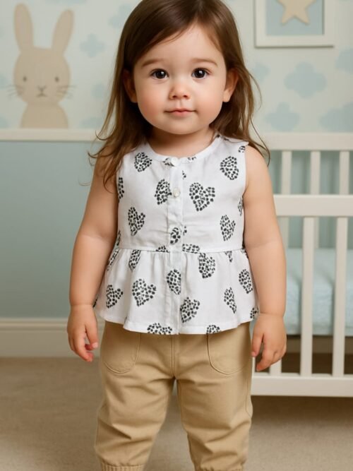 Conjunto niña bebé 22443 FE