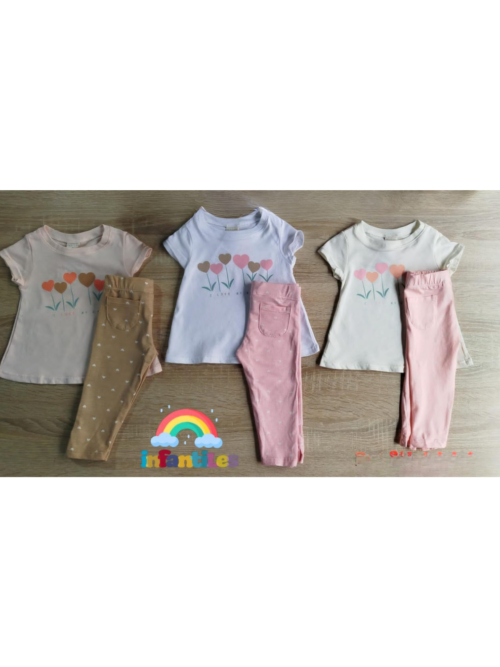 Conjunto bebe niña 21996 DHF