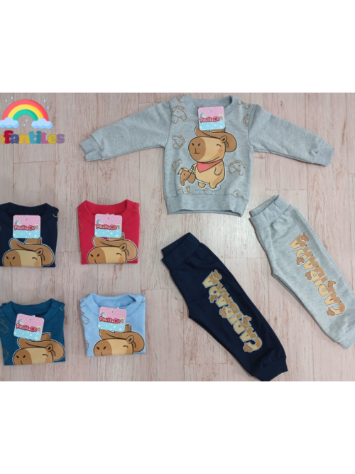 Conjunto sudadera niña EA