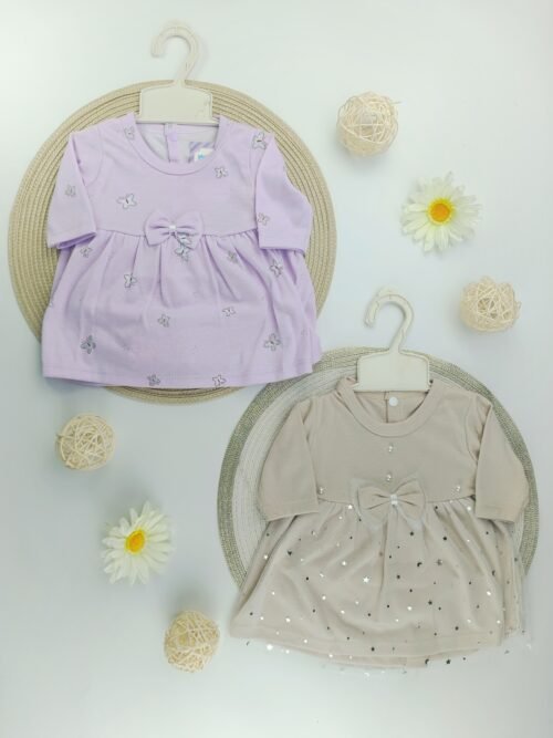 Vestido manga larga meiquitos - mimaditas surt, BJ