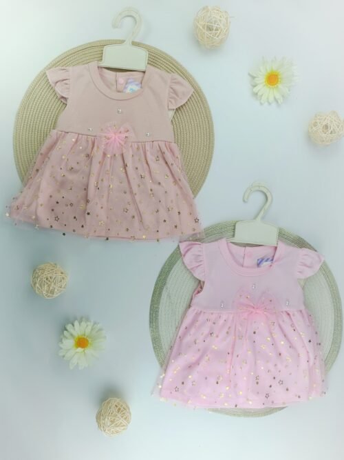 Vestido manga corta meiquitos - mimaditas surt, BJ