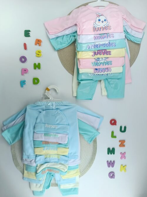 Semanario 21 Piezas S.M. NANITOS, DI