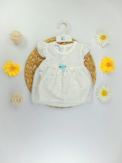 Vestido flores y brillitos meiquitos - mimaditas, BJ