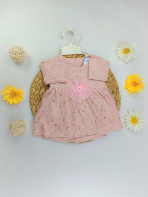 Vestido manga y moño meiquitos - mimaditas, BJ