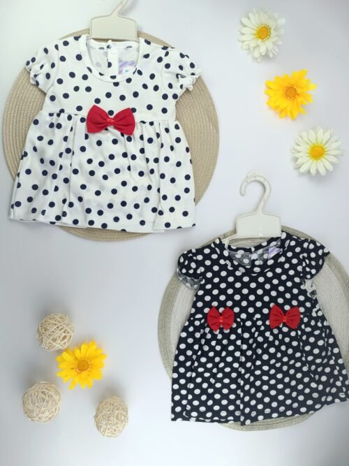 Vestido puntos y moños meiquitos - mimaditas, BJ