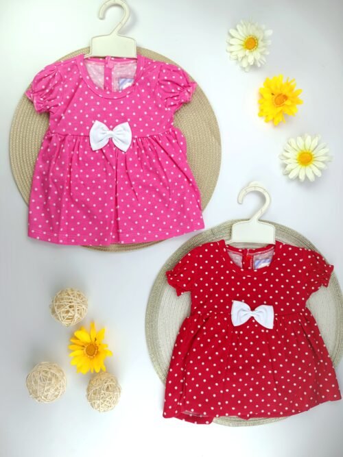 Vestido puntos y moños meiquitos - mimaditas, BJ